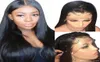 360 Lace Frontal Wig Straight Lace Frontal Human Hair Wigs 180 Density Pre Plucked With Baby Hair Brazilian Remy Lace Front Wig4389787