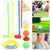 Golf Toys Golfs Club Juego de madera Mini para niños Máquina de ejercicios Golfer Niños Educational Abs