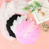 Ik wens Angel Feather Wing Flag Cake Toppers voor bruiloftsfeest schattige baby verjaardagstaart decor dessert tafelkleding ornamenten