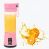 Espremedor elétrico portátil portátil usb recarregável liquidificador de fruta de fruta de mão recarregável Máquinas de markshakes