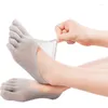 Women Socks 1/3/5 Pairs/Lot Summer Five-Finger Ultrathin Funny Toe Invisible Boat Sokken Breathable Short Low Ankle Sox Non-slip