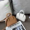 Bolide Leder Handtasche vertrauenswürdige Luxus Frauenbeutel Muschelbeutel Damen 2024 Neues vielseitiges Mini -Cross -Body