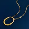 Colliers pendants Collier Classic Design Groad Circle Wedding Cadeaux pour couples hommes et femmes fêtes des fêtes incontournables