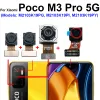 الكاميرا الأمامية الرئيسية الخلفية ل Xiaomi Pocophone Poco M3 M3 Pro 4G 5G Selfie Selfie Samll مواجهة كاميرا كاميرا مرنة