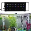 USA/Storbritannien/EU/AU Plug LED Aquarium Light Multi-Color Full Spectrum 30cm Fish Tank Aquatic Plant Grow Lamp Aquarium Accessoires D30