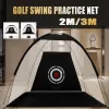 3M Golf Ball Practice Training Hit Net Cage Men Standing Bag träffar Target Tält Driving Swing Tent Golf Hole No Magnetic XA147A
