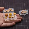 DIY Crafts Casting Baking Tool Mini Food Dessert Crystal Epoxy Harts Mold Cake Candy Chocolate Silicone Mold