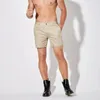 Homme décontracté d'été super stret stret short rose pour mince mec 240402