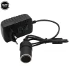 24W Cigarette Lighter Maison 220V AC à 12V DC 2A Cigarette Car Cigarette Adaptateur Adaptateur Convertisseur de voiture Testeur de charge