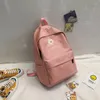 Backpack Daisy imprimé unisexe mignon petit sac à école pour adolescents en toile à la mode nylon de voyage portable en nylon