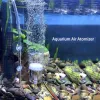 Pompe à air en acrylique Stone de sable Aquarium Pompe d'oxygène From Air Stone Nano Bubble Bar Bar Aquarium Pumple Aérateur de pêche