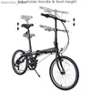 Bike Dahon Vybe D7 Folding Bike Lightweight Aluminium Frame;Ingranaggi Shimano a 7 velocità;20 FoldAb Bicyc per adulti L48