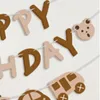 Decorazione per feste Happy Birthday Auto Bear Banding Disposition