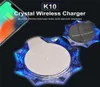 K10 Crystal Wireless Pad 5W Wireless Fast Charger для Samsung для iPhone Huawei P30 Pro 5751731