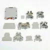 10pcs UDK4-P 2,5K UKK5 UDK4 UK5-HESI Universal Din Rail Moupé Borlocs Type à vis