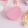 Candy Macalline Double Layered Split Heart Shaped Mirror Jewelry Box Children's Diy Jewelry Storage Box