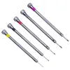 5pcs/set 0.8-1.6mm Steel Screwdriver for Watch Repairing Portable Watch Tools Band Removal with Mini Link Pins Watchmaker Tools