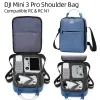 Drones New Dji Mini 3 Sac de rangement Black Sac de rangement Bagure d'épaule Travel Sac de voyage étanche et amortisseur pour DJI Mini 3 Pro