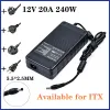 NUOVO 240W 12V 20A EADP-220AB B per Delta 341-0222-01 Adattatore di alimentazione per laptop ACCHARGER 5,5*2,5 mm