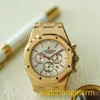 Zwitsers AP pols horloge Royal Oak Offshore 26320or Automatisch mechanisch 18K Rose Gold Luxury Mens Watch