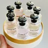 Stok parfüm seti 10ml 7pcs rose/ etoile filante/ cceur Battant/ nate-reves/ matiere noire/ le jour se leve/ heures d'Anpence kokusu kalıcı hediye