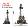 2024 New Electric Lighthouse 21335 2065Pcs Model Building Block Motorised Bricks Assembly Toys for Children Christmas Gifts