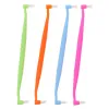 4st avsmalnande tandborste med dubbla huvuden Interdental Brush Cleaner