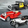 2023 Nieuwe stadstechniek Racing Classic Vintage Car Speed Champions Sport Building Brick Super Racers Geweldige voertuigen Sembo -blokken