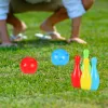 子供向け製品家庭用ボウリングピン供給耐摩耗性のおもちゃプラスチックボール