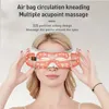 Massageador ocular 6D Smart Airbag Vibração Instrumento de cuidados com o olho Hot Compress Bluetooth Olhos de massagem