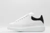 Designer Brand Men Women Running Shoes Leather Lace Up Platform Sneakers Trainers Triple White Black Luxury Velvet Suede Mens Casual Shoes Chaussures Size 35-45