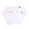 Ontwerper van T-shirt merk T-shirt kleding spray brief korte mouw voorjaar zomer tij mannen en vrouwen new2023 tops top tee shirts