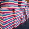 40st 10/15/20/30 cm Färgglada icke-vävda tygplåt lapptäcke filt tygtåverk diy bunt för sömnadsdockor hantverk dekor 1mm