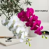 Decoratieve bloemen Groothandel High End -kwaliteit PU Artificial voor realistische bruiloftdecoratie gesimuleerde phalaenopsis verkleden