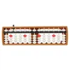 Japonais portable Colonne de 13 chiffres Abacus Arithmétique Soroban Caculant École Math Learning Tool 63HD