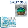 50ml Kristal Epoxyhars Kit ab lijm harde lijm diy benodigdheden voor art casting hars mallen lijmen hars sieraden maken lijm set