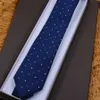 NOUVEAU créateur de luxe 100% Tir Silk Coldie Black Blue Jacquard Hand Woven for Men Wedding Casual and Business Coldie Fashion Hawaii Neck Vies V333