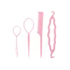 Magic Hair Styling Tools Set Diy Hair Braiding Braider Accessories Hairpin Twist Bun Barrettes Hårklipp för kvinnors frisör