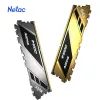 RAMs Netac Ram Memory DDR4 8GB 16GB DDR4 2666Mhz 3200Mhz 3600Mhz Memoria Module DIMM Desktop Heat Sink DDR4 for AMD Inter Motherboard