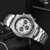 GP запястья часы 2024 Новые мужские часы All Dial Work Quartz Watch высококачественные высококачественные бренды роскошного бренда хронограф часы часы Men Men