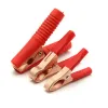 Crocodiles Clips Set 30A 50A 100A 300A Black + Red Caravan Van Test Test Clips Clips Plug Power Alligator Clip Connecteur