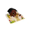 New Chicken Cub Animal Henhouse Farm Moc Chick Parts Buildings Buildings Ranch Scene Bricks Toys Poulet Oeufs compatibles avec LEGO