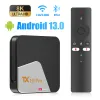 TX10 Pro Android 13スマートテレビボックスAllWinner H313 2GB 16GBデュアルバンドWiFi 8KサポートGoogle Voice Setトップボックスメディアプレーヤー