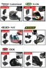 Cameras Tuyu aluminium Casocycle personnalisé Casque Chin avec support pour Shoei Agv Arai HJC KLIM