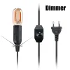 Himalayan Salt Lamp Cord with Dimmer Switch E14 Hanglamp Holder Light Bulbs Socket EU Plug 1.8m Power Cord Cable Lava Lamp Base