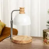 Aromaterapia derretida lámpara de cera vela calentador de mesa ajustable estufa de vela para sala de estar dormitorio regalos de lámpara de velas