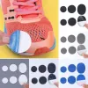 4/6pcs Sneaker Reparaturflecken selbstklebende Laufschuhe Innensohle Ferse Patch Mesh Futter zerrissener Loch Aufkleber Fußpflegewerkzeug