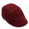 Berets Fashion Flat Caps для мужчин Винтажные повседневные повседневные подарки в стиле Gatsby Gats