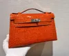 designer bags 22cm Brand luxury purse real shinny crocodile skin fully handmade quality orange blue purple colors fast delivery wholesale price