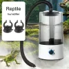 Fuktare 4L Reptilfuktare Terrarium Fogger Automatisk avstängning förhindrar torr körning hållbar för sköldpadda med förlängningsslang